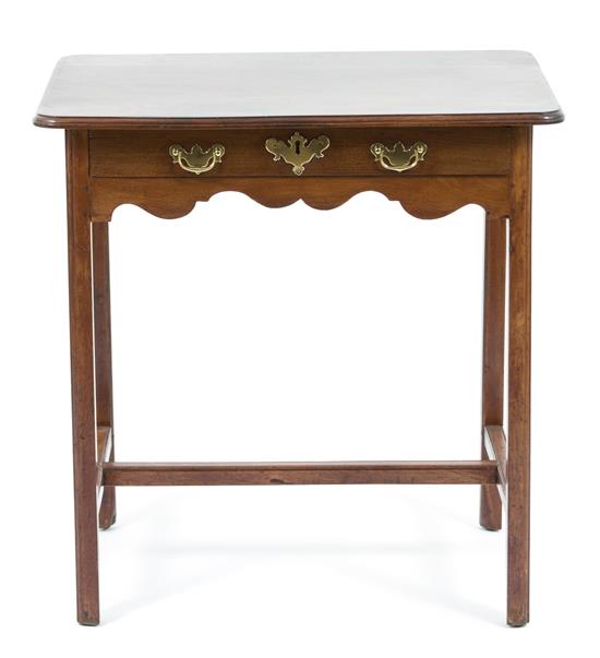 Appraisal: Sale Lot A George I Style Mahogany Side Table th