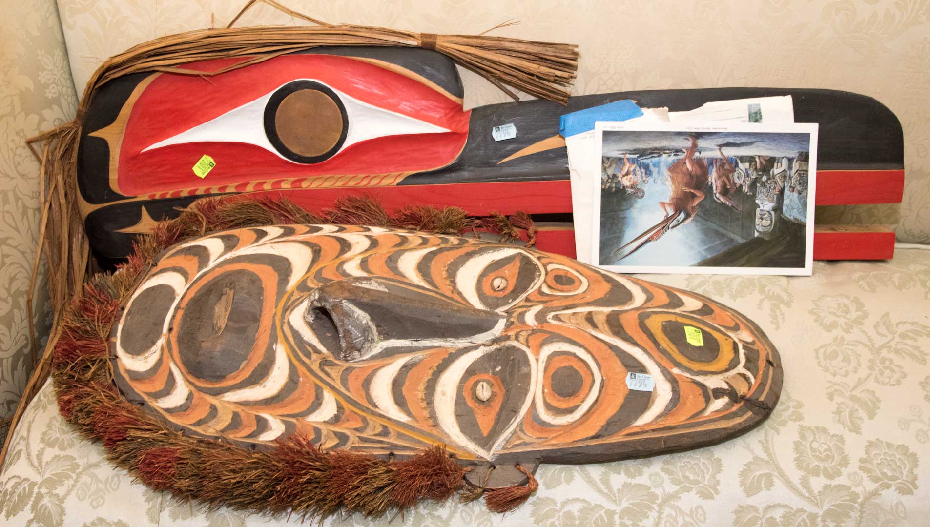 Appraisal: Pacific Northwest mask another ethnic mask