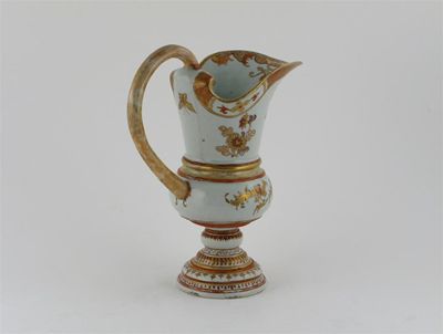 Appraisal: A Chinese iron red and gilt decorated helmet ewer after