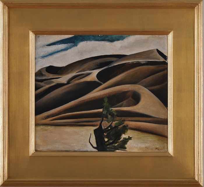 Appraisal: VIRGINIA TRUE - SAND DUNES Oil on board x in