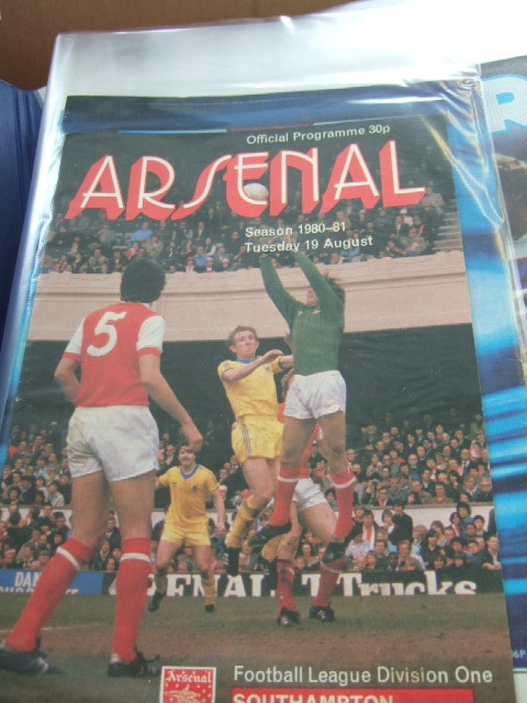 Appraisal: A collection of mostly Southampton football programmes dating from the