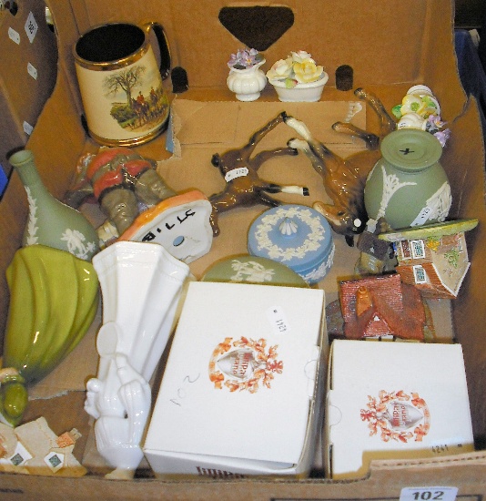 Appraisal: A collection of pottery to include Doulton Falstaff af Spode