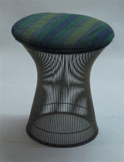 Appraisal: WARREN PLATNER american b Stool Designed by Platner in manufactured