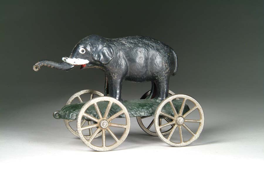 Appraisal: ELEPHANT BELL TOY Manufactured by N N Hill Brass Co