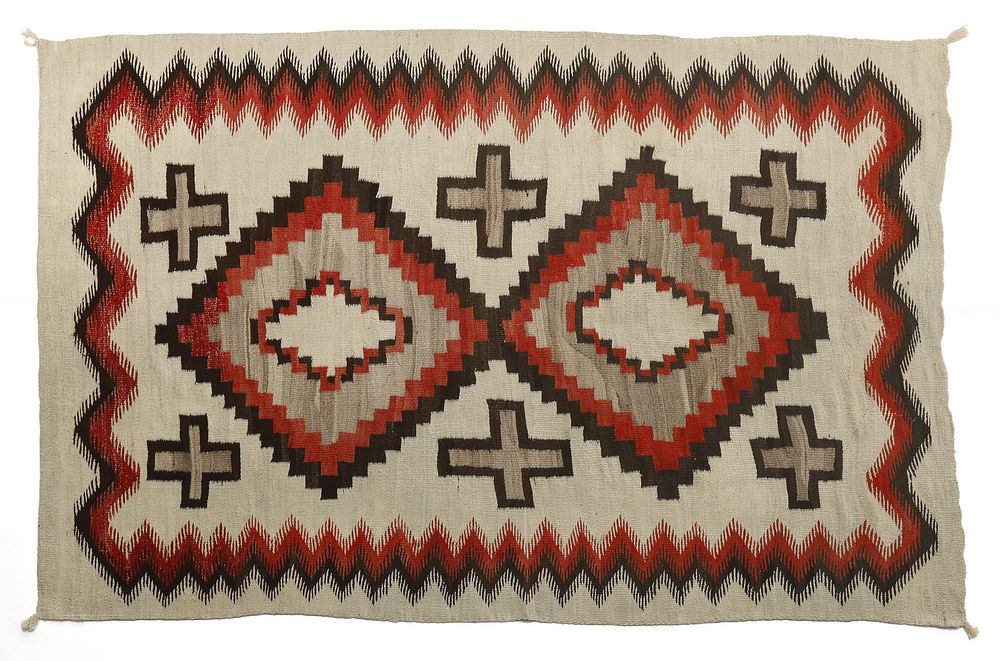 Appraisal: Navajo Late Transitional Ganado ca - Navajo Late Transitional Ganado