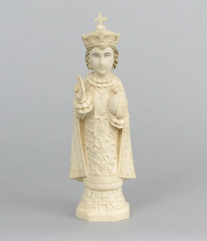 Appraisal: Another Carved Ivory or Bone Figural of The Infant of