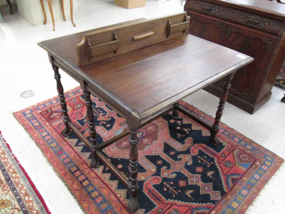 Appraisal: WILLIAM MARY STYLE PARTNERS' WRITING DESK American c s a