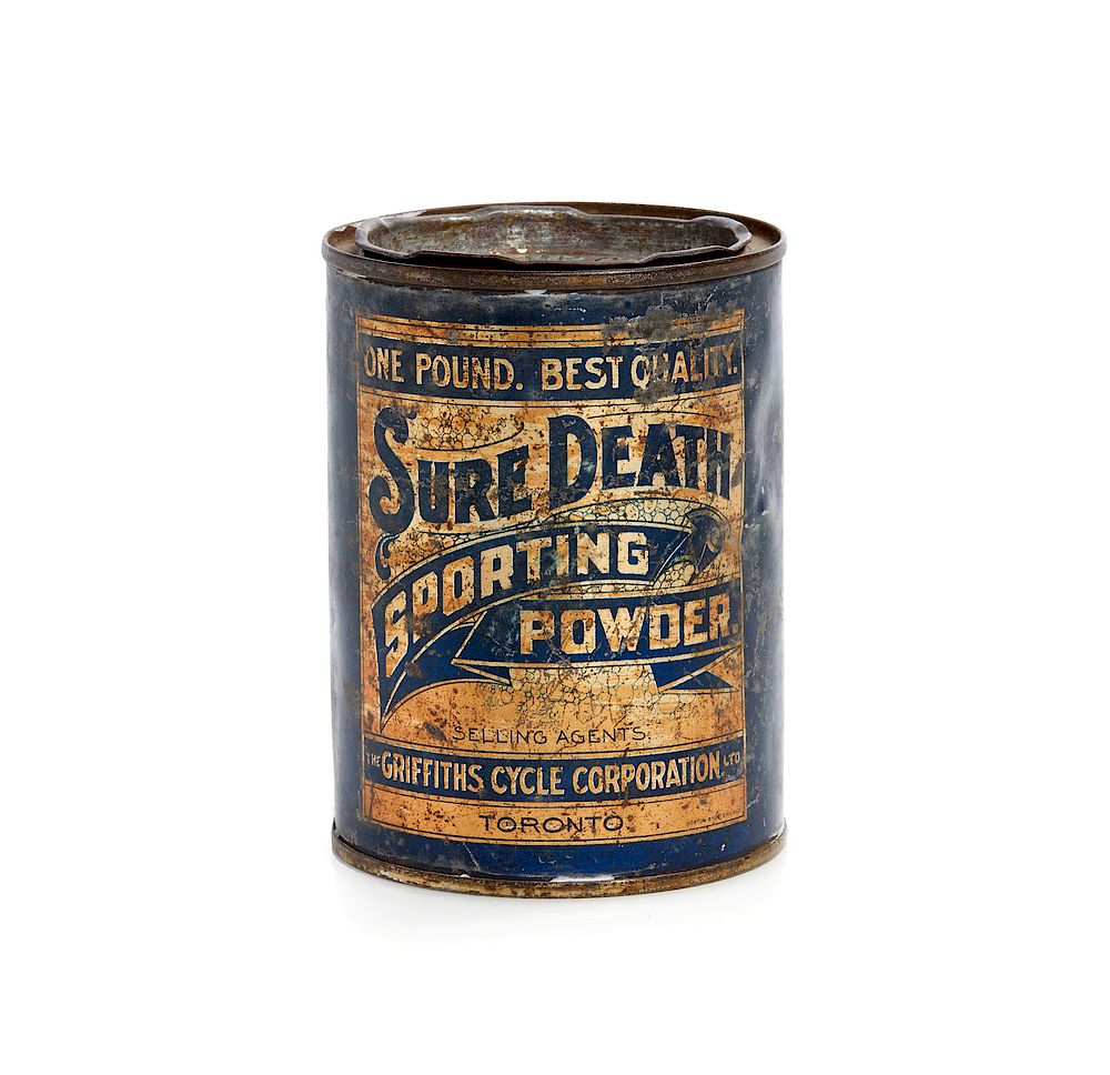 Appraisal: Sure Death Sporting Powder Tin Sure Death Sporting Powder One