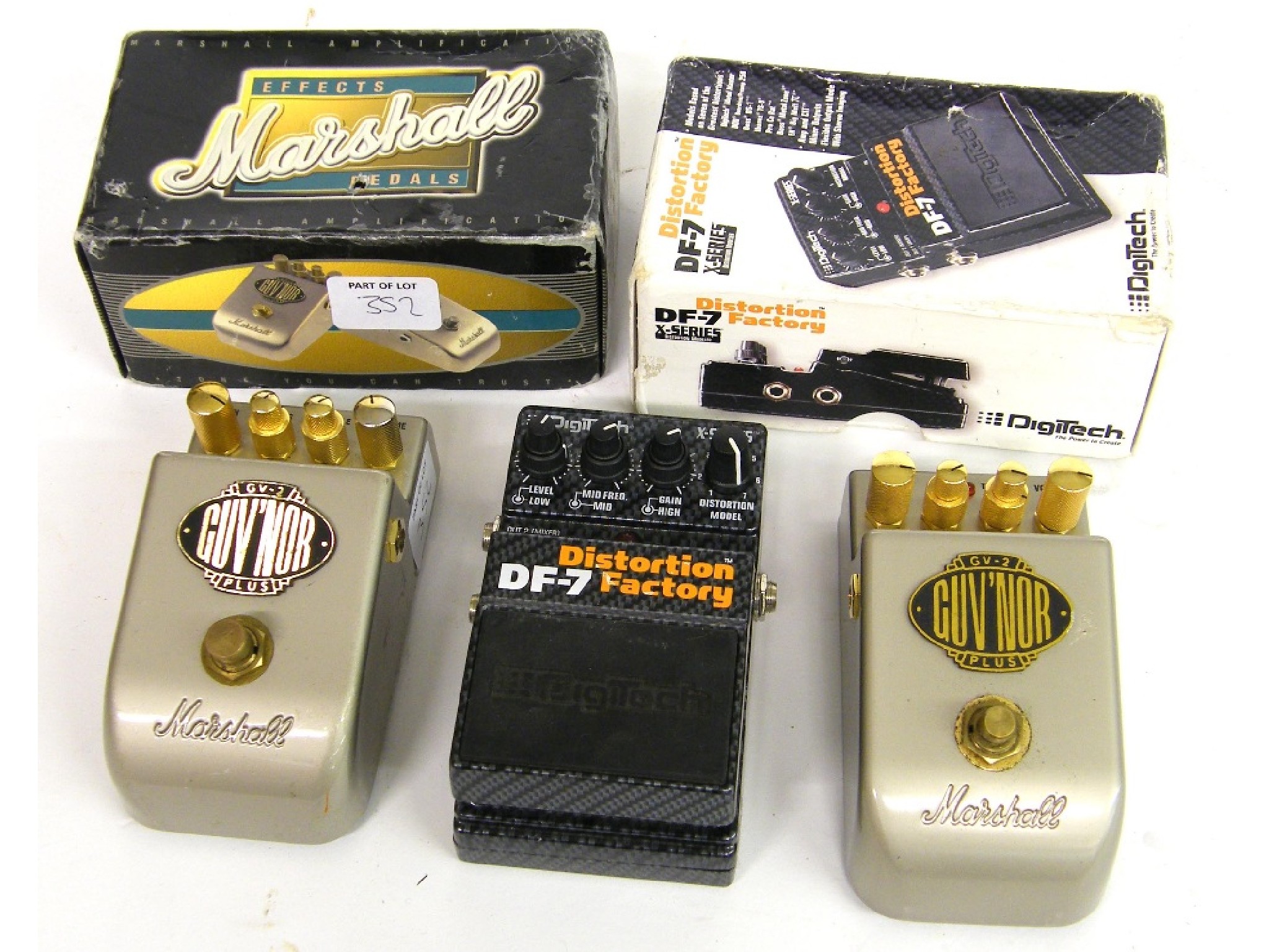 Appraisal: Digitech DF- Distortion Factory guitar pedal boxed working together with