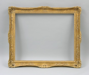 Appraisal: An American Impressionist Gilt Picture Frame A large ornamental picture