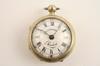 Appraisal: WATCH - th c English key wind pocket watch Enameled