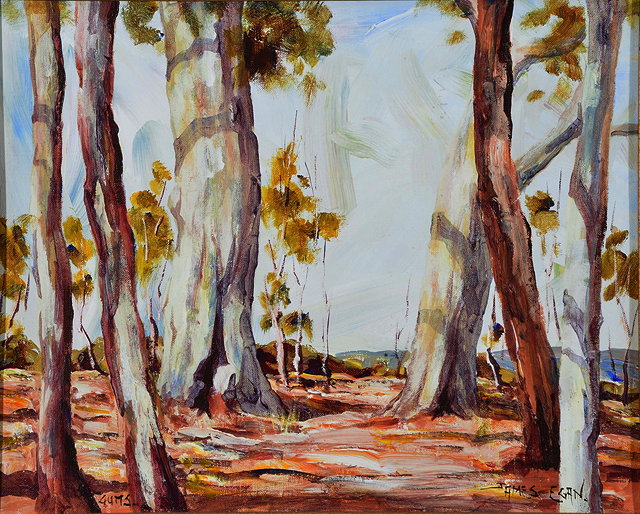 Appraisal: JAMES EGAN TH CENTURY 'Gums' signed and titled oils on