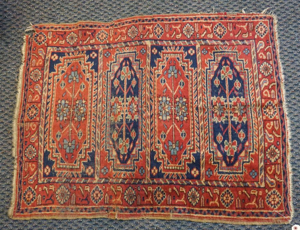 Appraisal: TURKISH BOKHARA RUG FT IN X FTTurkish Bokhara Rug Dimensions