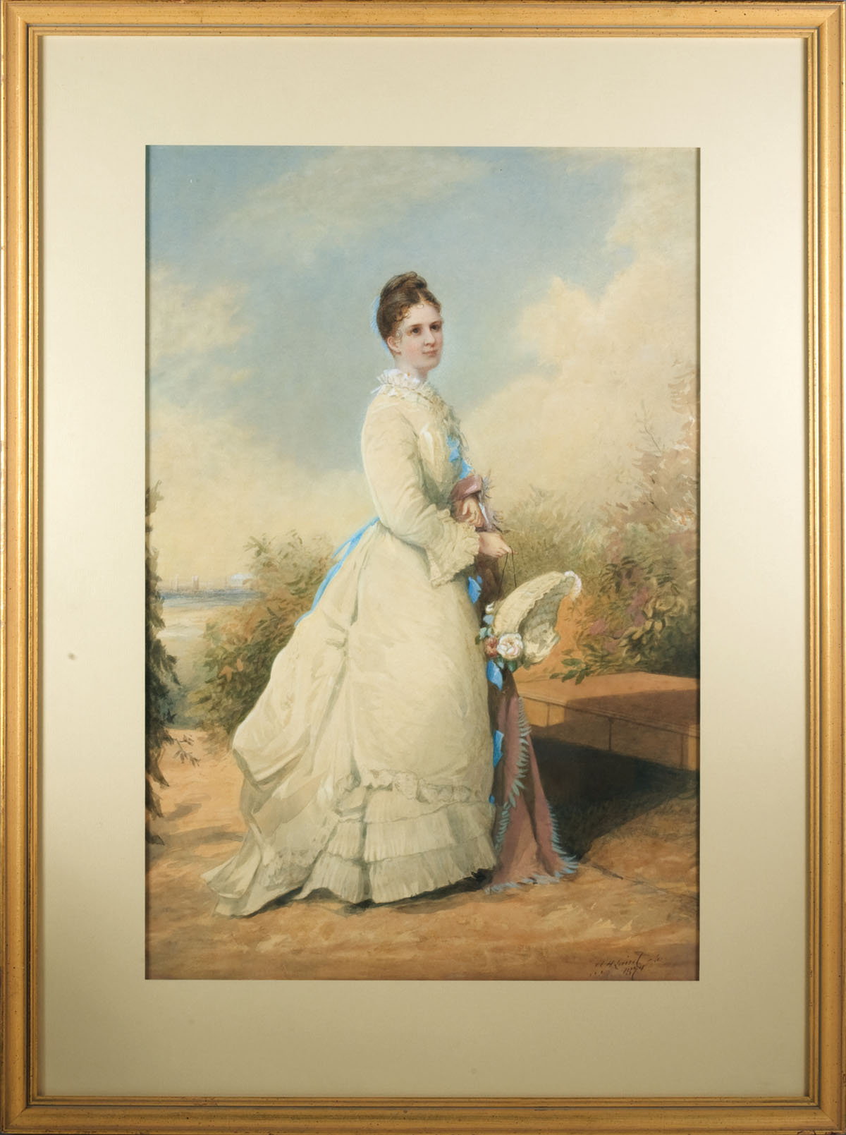 Appraisal: ALICIA H LAIRD SCOTTISH ACT - PORTRAIT OF A WOMAN