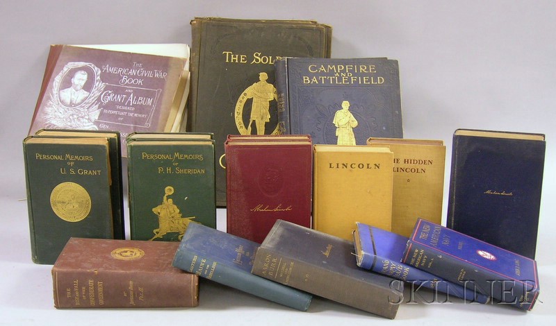 Appraisal: Thirty Civil War Related Book Titles th and early th