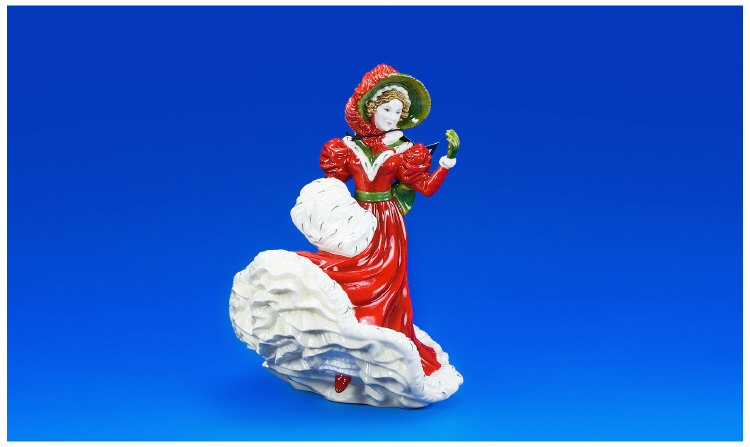 Appraisal: Royal Doulton Figure HN Christmas Day Designer J Bromley Red