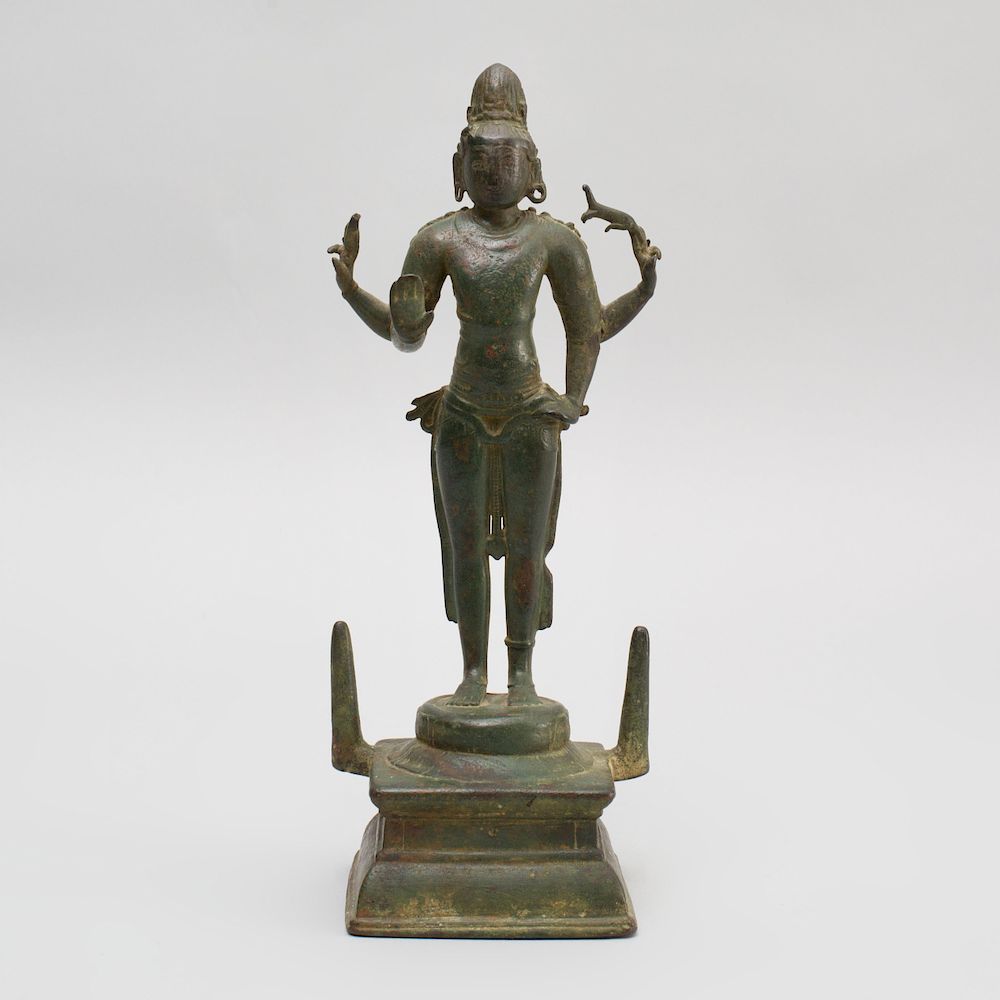 Appraisal: South India Bronze Figure of Shiva Tamil Nadu x x