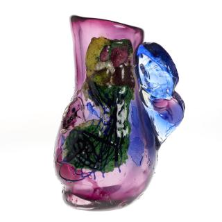 Appraisal: Marc Chagall for Costantini Murano glass vase Marc Chagall for