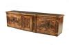 Appraisal: WALL CABINET - th c French walnut carved wall cabinet