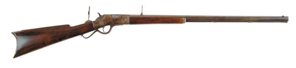 Appraisal: RARE C B HOLDEN FALLING BLOCK SINGLE SHOT RIFLE Cal