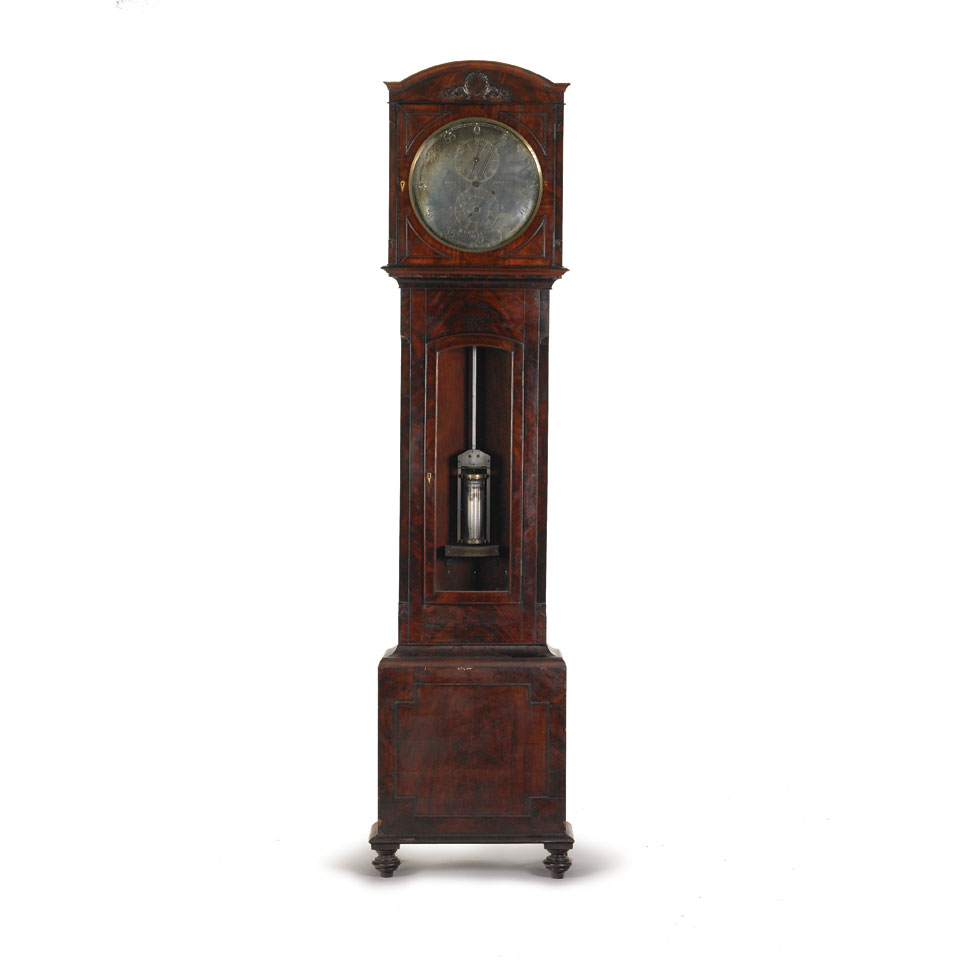 Appraisal: Longcase Regulator by Henry Grant of Cardiff circular silvered dial