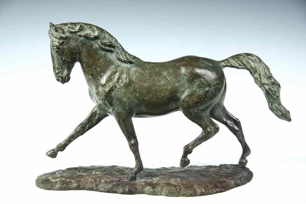 Appraisal: BRONZE SCULPTURE - 'Lipizzaner Theodorova' by Werner Friedrich Kunz Austrian