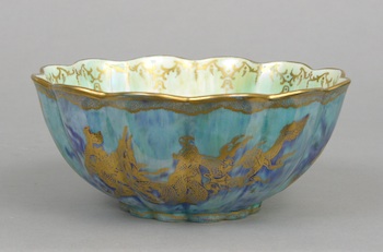 Appraisal: A Wedgwood Dragon Luster Bowl A Wedgwood Dragon luster bowl