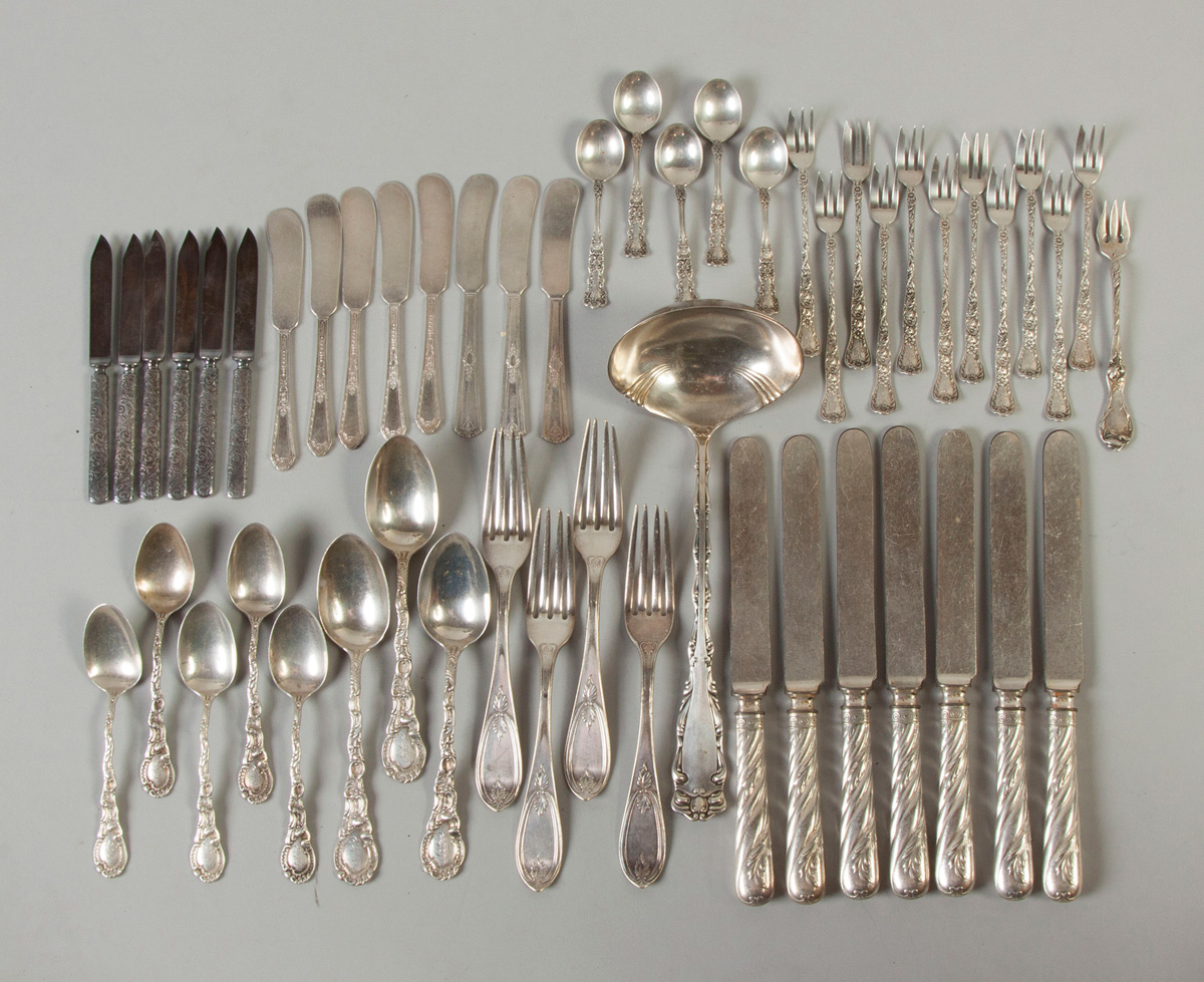 Appraisal: Various Sterling Silver Flatware Makers incl Towle Whiting Gorham Reed