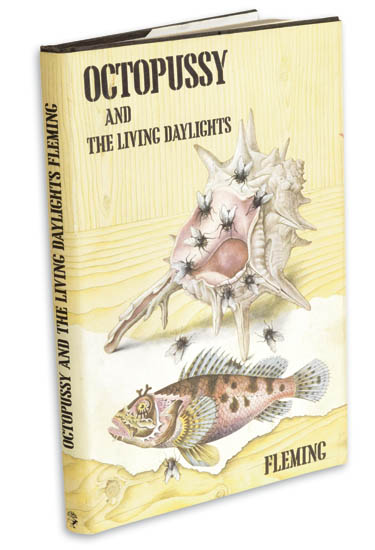 Appraisal: FLEMING IAN Octopussy and The Living Daylights vo gilt-lettered black