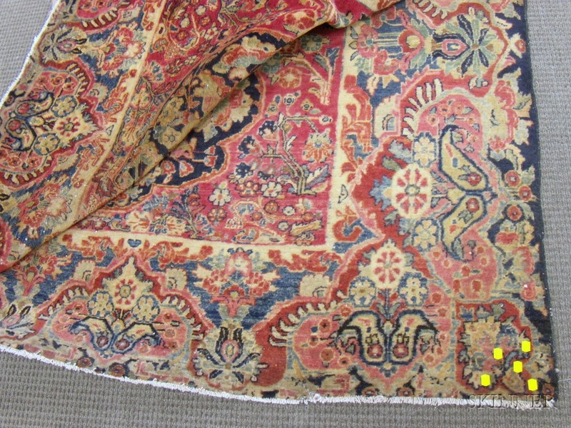 Appraisal: Sarouk Carpet West Persia th century ft in x ft