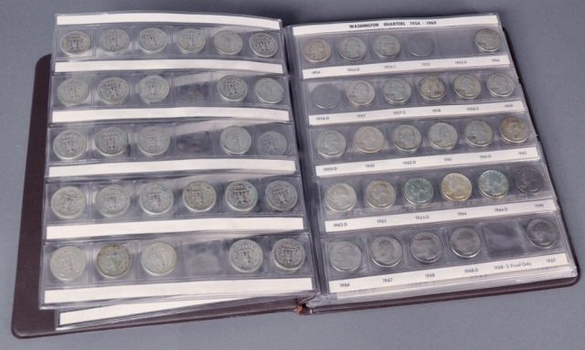 Appraisal: Partial Set Washington Quarters - silver CLAD and no Proofs