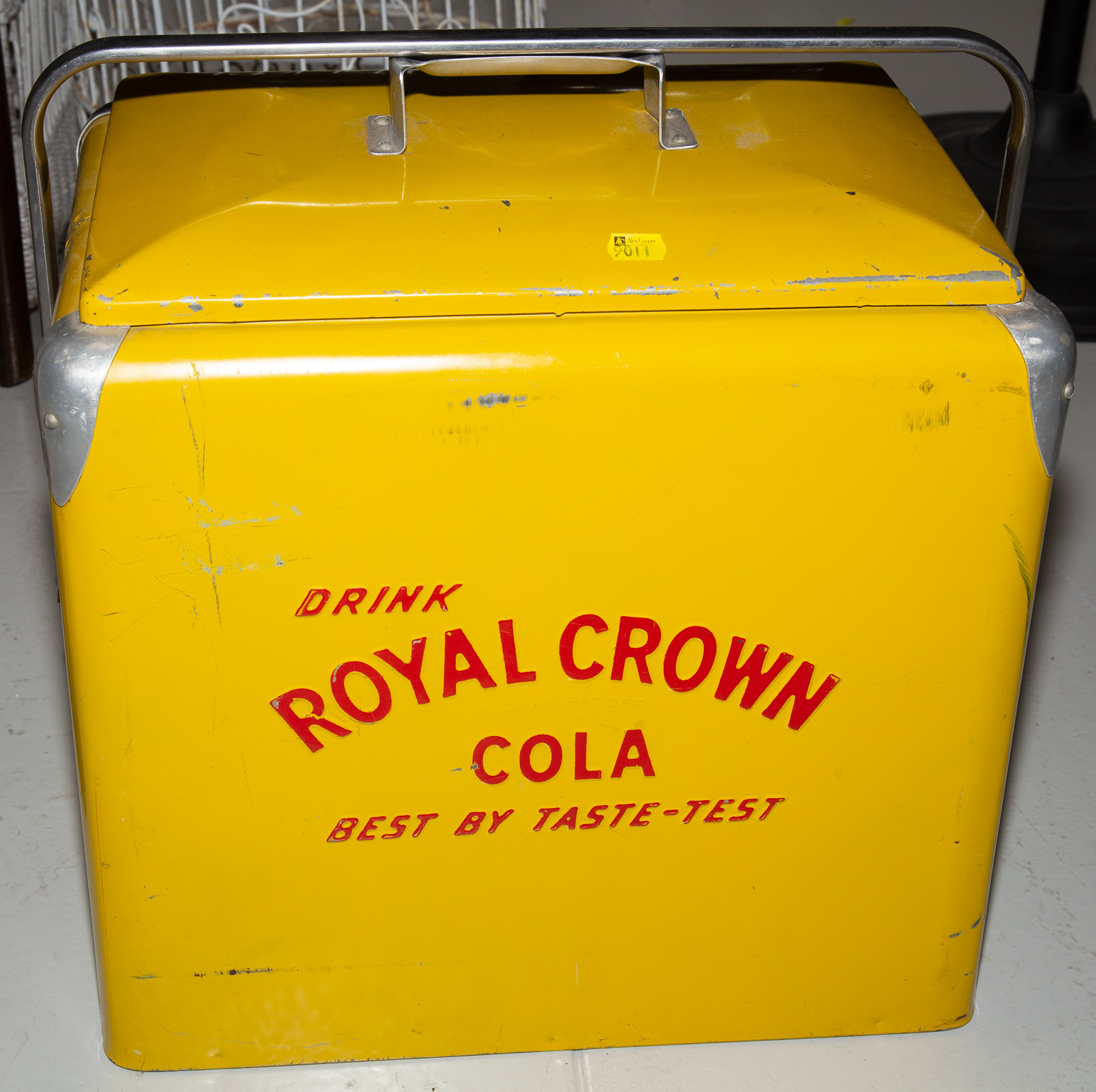 Appraisal: ROYAL CROWN COLA COOLER Possible early repaint