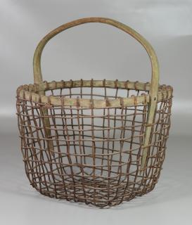 Appraisal: Square Wire Clam Basket square x h RCA LLC