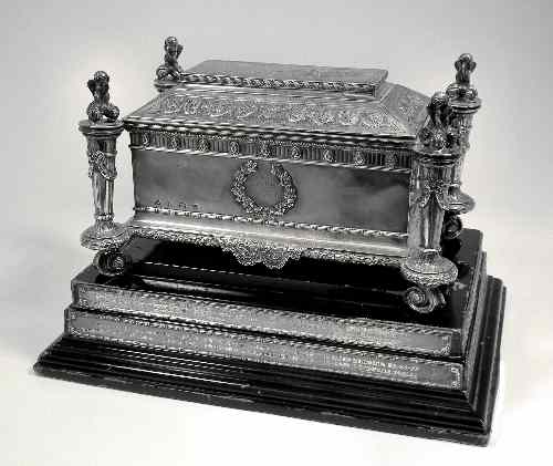 Appraisal: The Barnehurst Casket - An Edward VII silver casket of