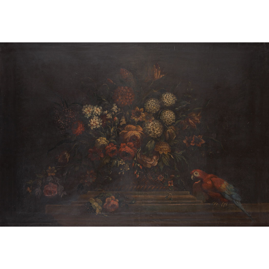 Appraisal: Follower of Mario dei Fiori Still Life with Flowers and