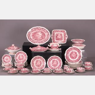 Appraisal: A Partial Mason's Ironstone China Service for Twelve in the