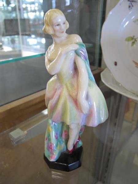 Appraisal: ROYAL WORCESTER COLUMBINE FIGURE