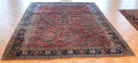 Appraisal: Antique Sarouk Rug ' x '