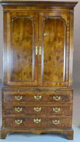 Appraisal: A Fine Aston Court By Henredon Armoire-WardrobeA Chippendale style armoire