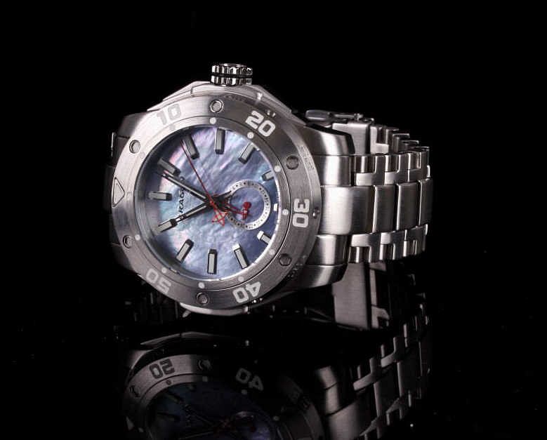 Appraisal: Aragon Superjet NE MOP Automatic Wrist Watch This is an