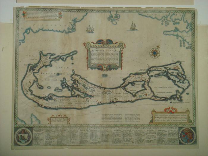 Appraisal: Speed John Map of Bermuda from The Prospect of the