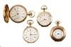 Appraisal: POCKET WATCHES - Lady's Swiss K gold cased lever set