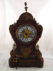 Appraisal: A th century Boulle clock with French eight day movement