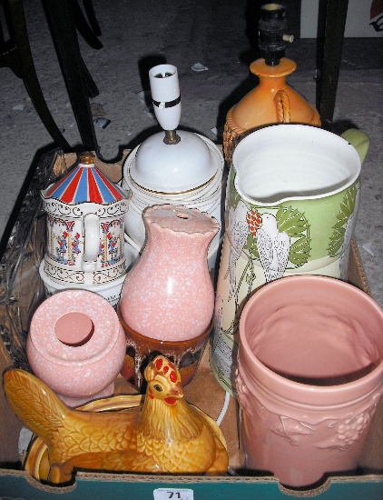 Appraisal: A Collection of various pottery to include quantity of Collectors