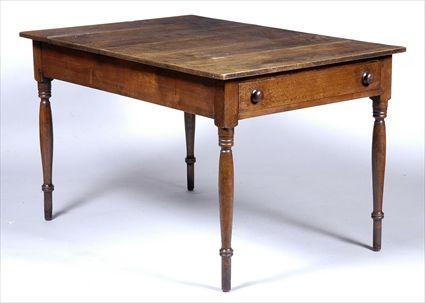 Appraisal: CONTINENTAL WRITING TABLE x x in