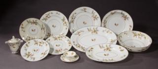 Appraisal: Seventy-Eight Piece Set of Haviland Limoges Porcelain early th c