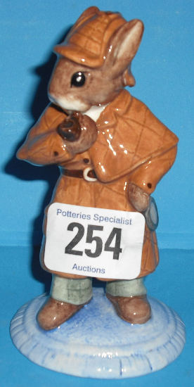 Appraisal: Royal Doulton Bunnykins Figure Detective DB Limited Edition Boxed with