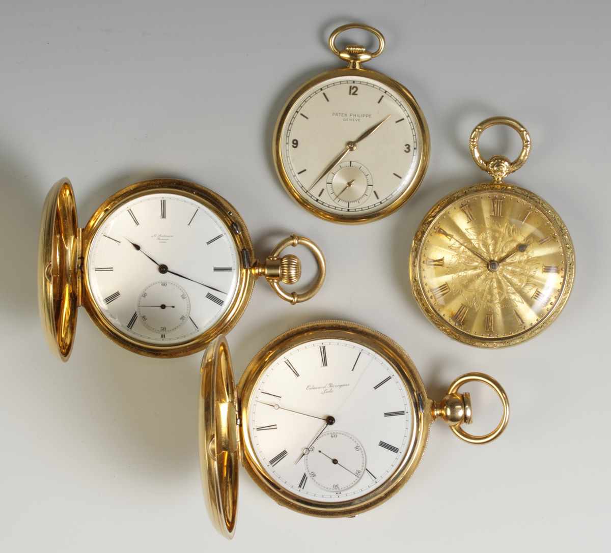 Appraisal: Audemars Piguet Le Brassus K Gold Pocket Watch Jewel anchor