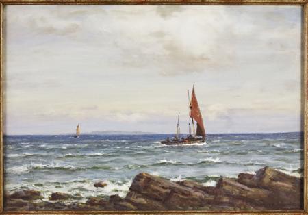 Appraisal: PATRICK DOWNIE R S W SCOTTISH - A SUMMER BREEZE