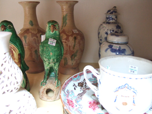 Appraisal: A group of Oriental ceramics and works of art various